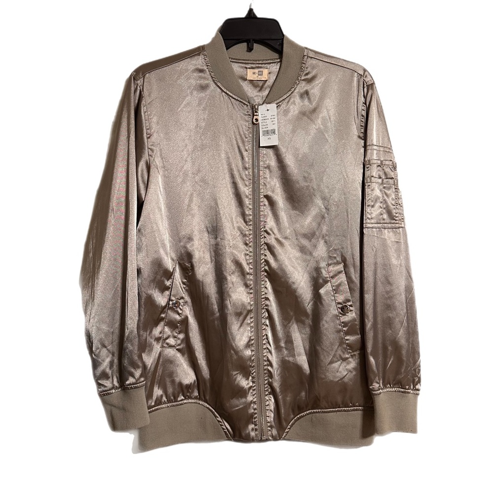 Pacsun Me to We Silver Jacket